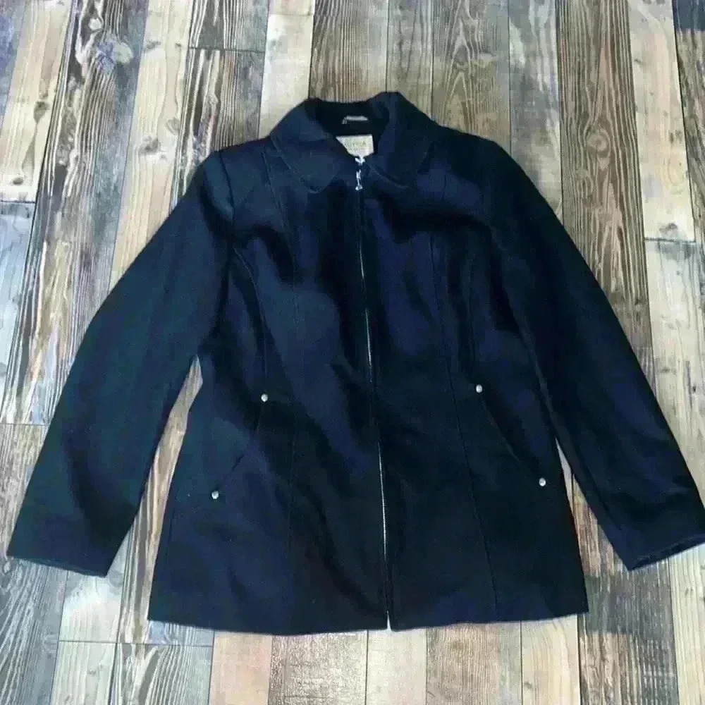 Women’s Nautical wool pea coat size large